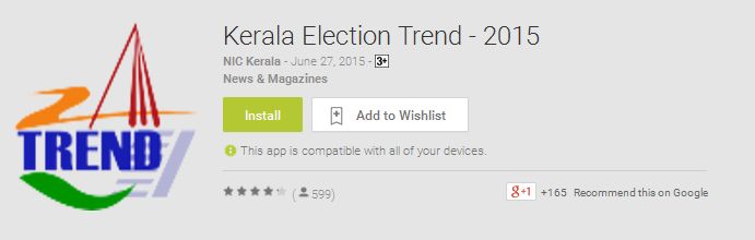 Kerala Election Trend App