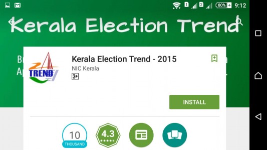 Kerala Election Resulsts App