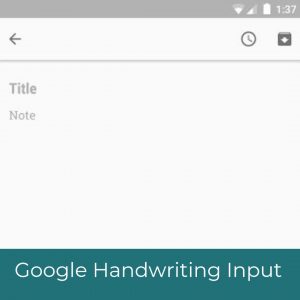 google handwriting input app install
