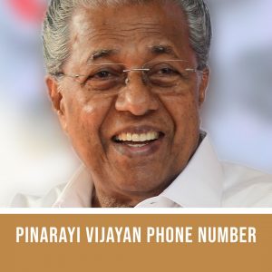 Kerala CM Contact Number